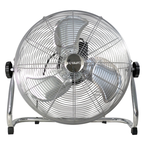 Picture of Optimus F-4202 20 in. Industrial-Grade High-Velocity Floor Fan&#44; Chrome