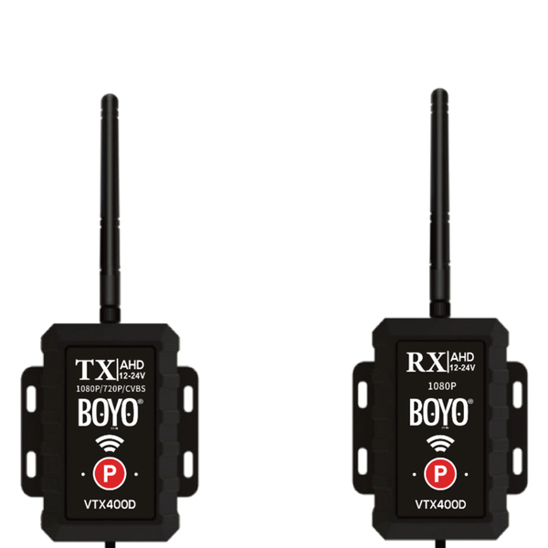 Picture of Boyo Vision VTX400D 2.4 GHz AHD Wireless Transmitter & Receiver