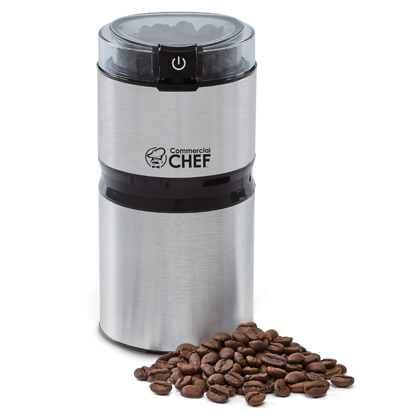 Picture of Commercial Chef CHCG21SSA6 2.1 oz Electric Stainless Steel Coffee Grinder
