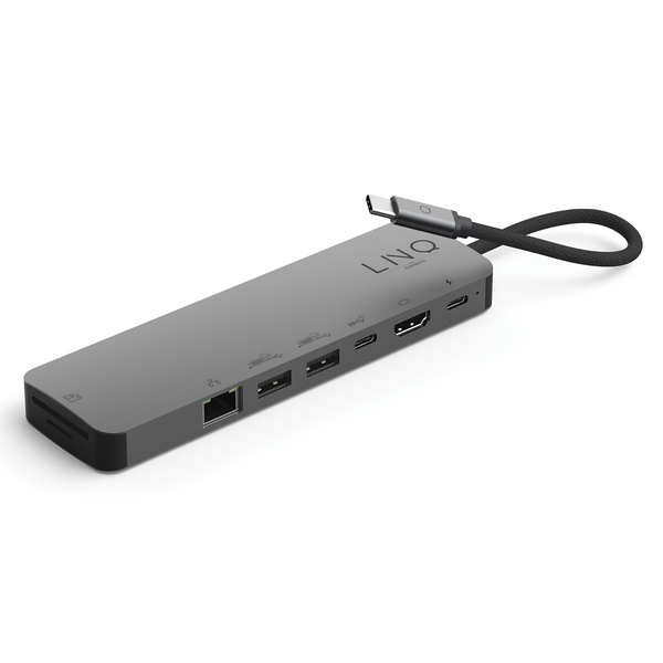 Picture of LINQ byElements LQ48020 9-in-1 Pro Studio SSD USB-C Multiport Hub
