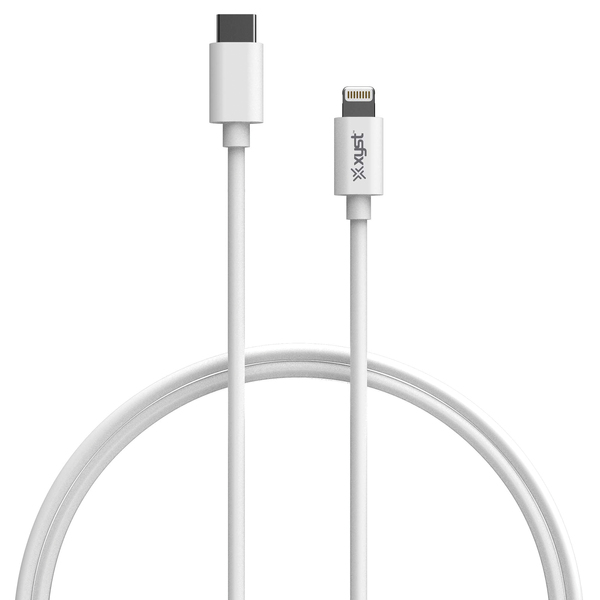 Picture of XYST XYS-LTC4604R 4 ft. USB-C to Lightning Cable&#44; White
