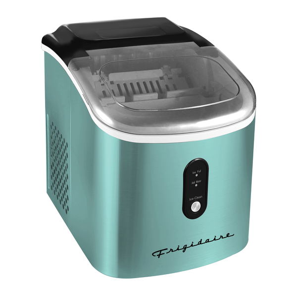 Picture of Frigidaire EFIC103-SSBLUE 26 lbs per Day Stainless Steel Ice Maker&#44; Blue