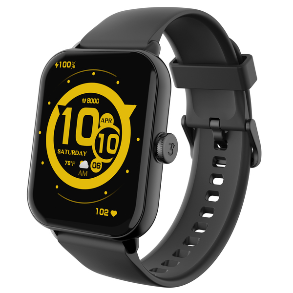 Picture of 3Plus 3PL-VIBEBT-BK Vibe Lite Smartwatch with Bluetooth Calling&#44; Black
