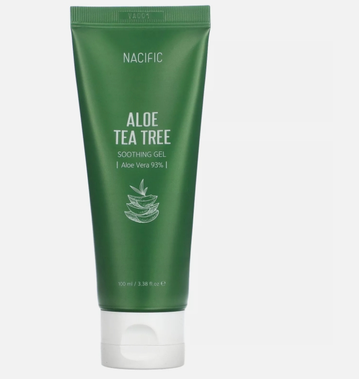 Picture of Nacific Aloe Tea Tree&#44; Soothing Gel Aloe Tea Tree&#44; Soothing Gel&#44; 3.38 fl oz (100 ml)