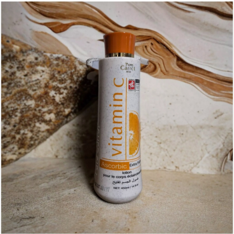 Picture of pure carrot pure carrot Pure Carrot Vitamin C Lightening Body Lotion 450ml