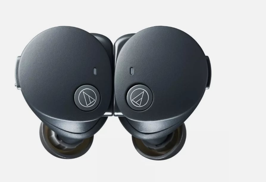 Picture of Audio-Technica Audio-Technica Wireless Earbuds Audio-Technica ATH CKS50TW2 Water Resistant Dustproof Black Wireless Earbuds