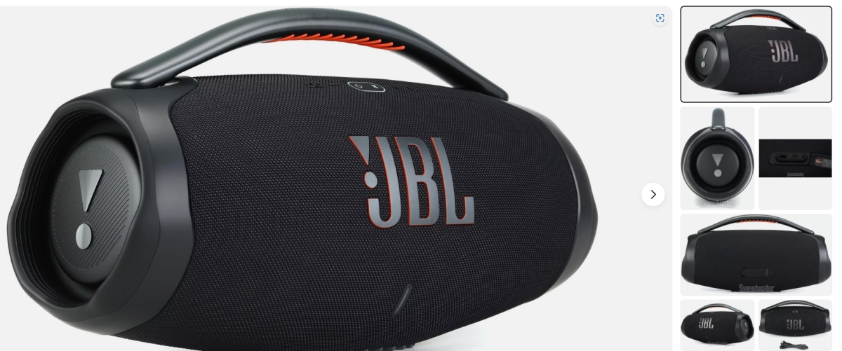 Picture of JBL JBL JBL Boombox 3 Bluetooth Speaker - Black