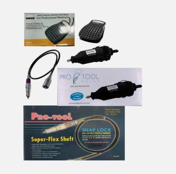Picture of PRO-TOOL PRO-TOOL NAIL MACHINE PRO-TOOL NAIL MACHINE Nail Drill for Professional Manicure.