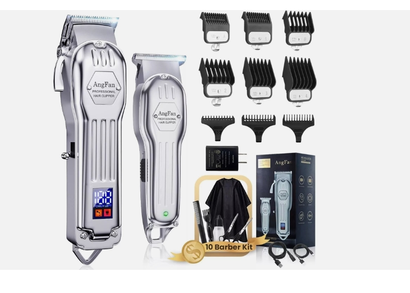 Picture of Limural Cordless LC3 Limural Cordless Hair Clippers T Blade Trimmer Kit for Men Electric Head Black