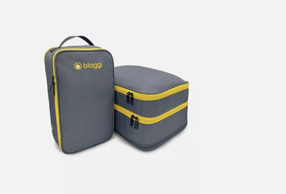 Picture of Biaggi biaggi case Biaggi Double Deck Compression Cube Expandable + Shoe Cube Travel Organizer