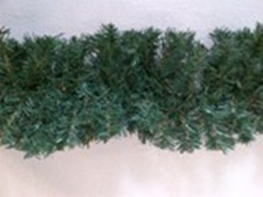 9 x 8 ft. PVC Garland Silver