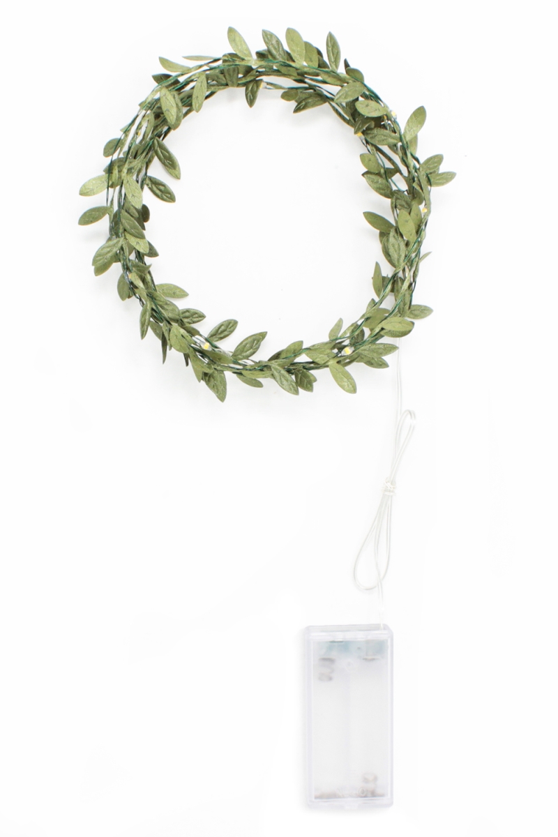 Picture of Perfect Holiday 5145 20 LED Green Leaf Fairy Lights - Battery Operated