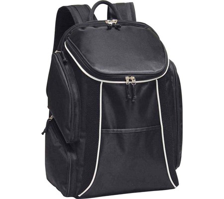Picture of Preferred Nation P3439 BLK Deluxe Sports Backpack - Black