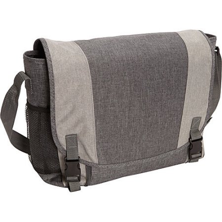 Picture of Preferred Nation P3723 GREY Urban Messenger Bag - Green