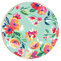 Picture of P. Graham Dunn COA1042 2.75 x 2.75 x 1.75 in. Floral Car Coaster