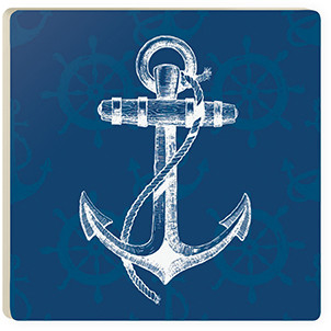 Picture of P. Graham Dunn COA0473 4 x 4 x 2 in. Coastel Blues Coaster