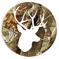 COA1075 Leafy Camo Car Coaster