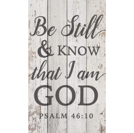 Picture of P. Graham Dunn PNL0557 24 x 14 x 1 in. Pine Pallet - Be Still & Know