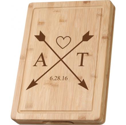 ZNHC0036 Groved Bamboo Cutting Board