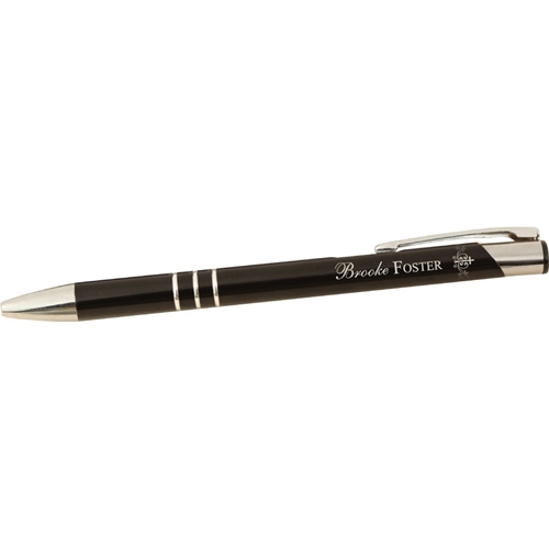 ZMCA32 Aluminum Pen - Black & Silver