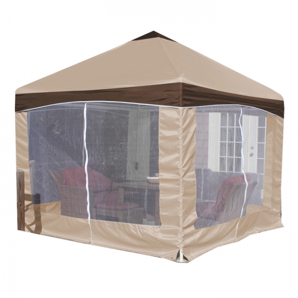 10 x 10 ft. Garden Party Canopy with Caramel Creme Cover