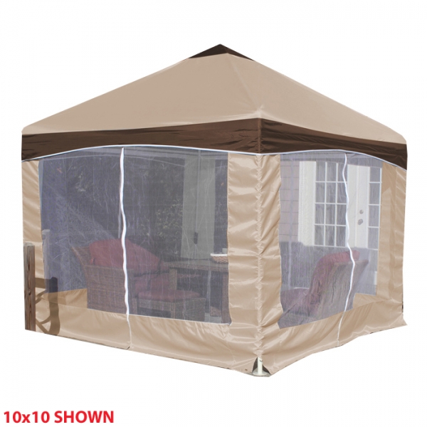 13 x 13 ft. Garden Party Canopy with Caramel Creme Cover