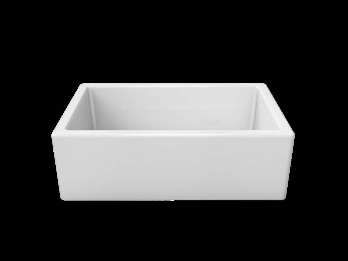 Picture of Piralla FM03018001 30 in. Reversible Fireclay Sink, White