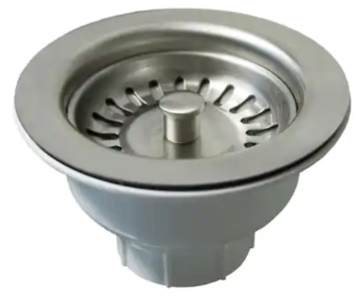 Picture of LaToscana 50PW120 LaToscana 50PW120 3.5' Basket Strainer in Brushed Nickel