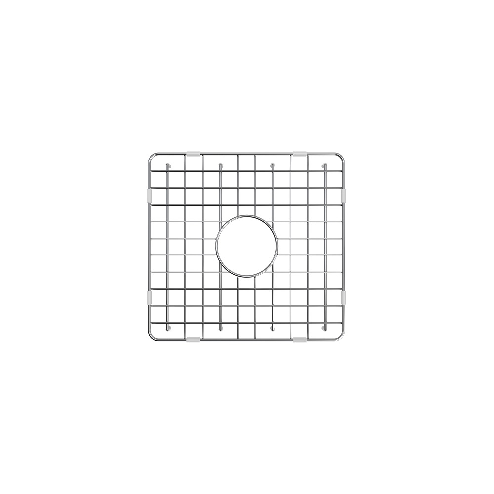 Picture of LaToscana SSG-LTD3319L LaToscana SSG-LTD3319L 16-3/4' x 16' Stainless Steel Sink Grid for Fireclay Sink LTD3319W