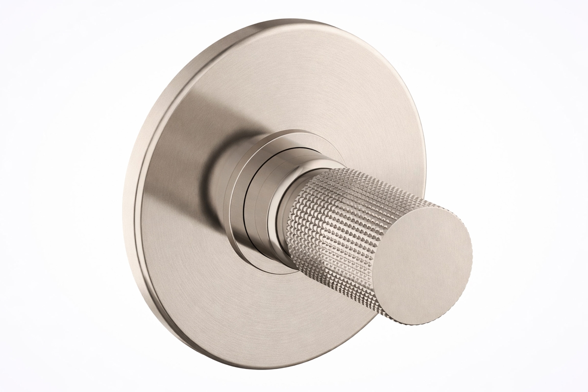 19PW400-WV Alessandra 1-Handle 1/2' Volume Control Trim Kit in Brushed Nickel (Valve Included)