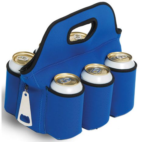Picture of Picnic Plus PPB-298L Snack Neoprene&#44; Royal Blue - Pack of 6