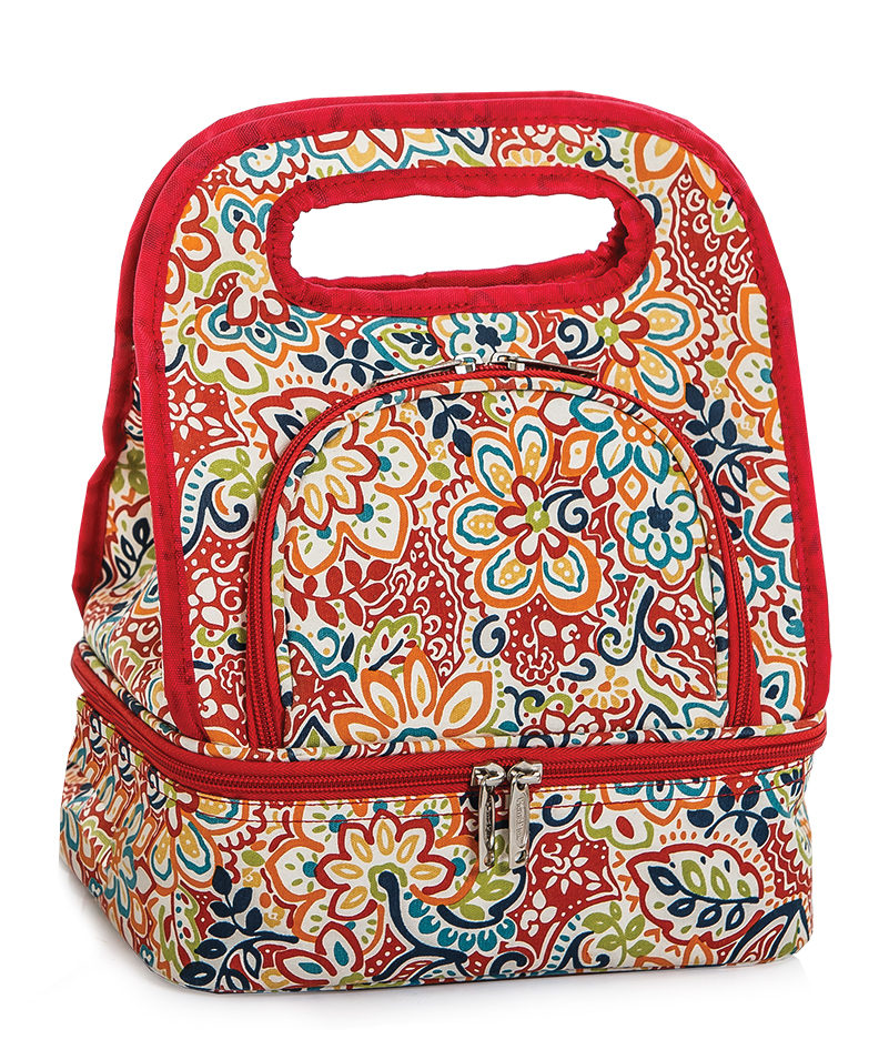 Picture of Picnic Plus PSM-144SB Savoy Lunch Bag - Sunlight Bloom