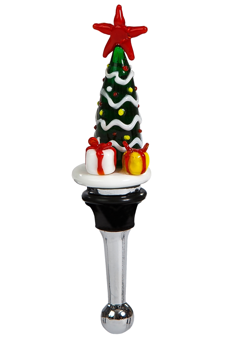 Picture of Picnic Plus PSA-380XT Bottle Stopper - Christmas Tree with Gifts