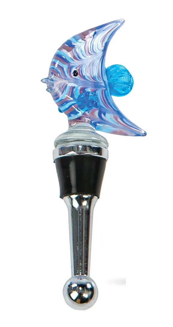 Picture of Picnic Plus PSA-380AF Angel Fish Glass Bottle Stoppers