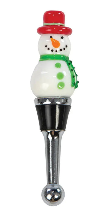 Picture of Picnic Plus PSA-380SN Snowman Glass Bottle Stoppers