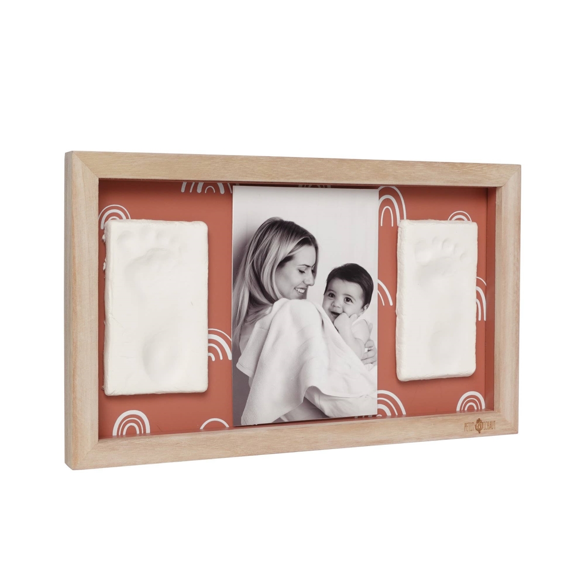 PA1705 2 Prints Frame - Rainbow Terracotta