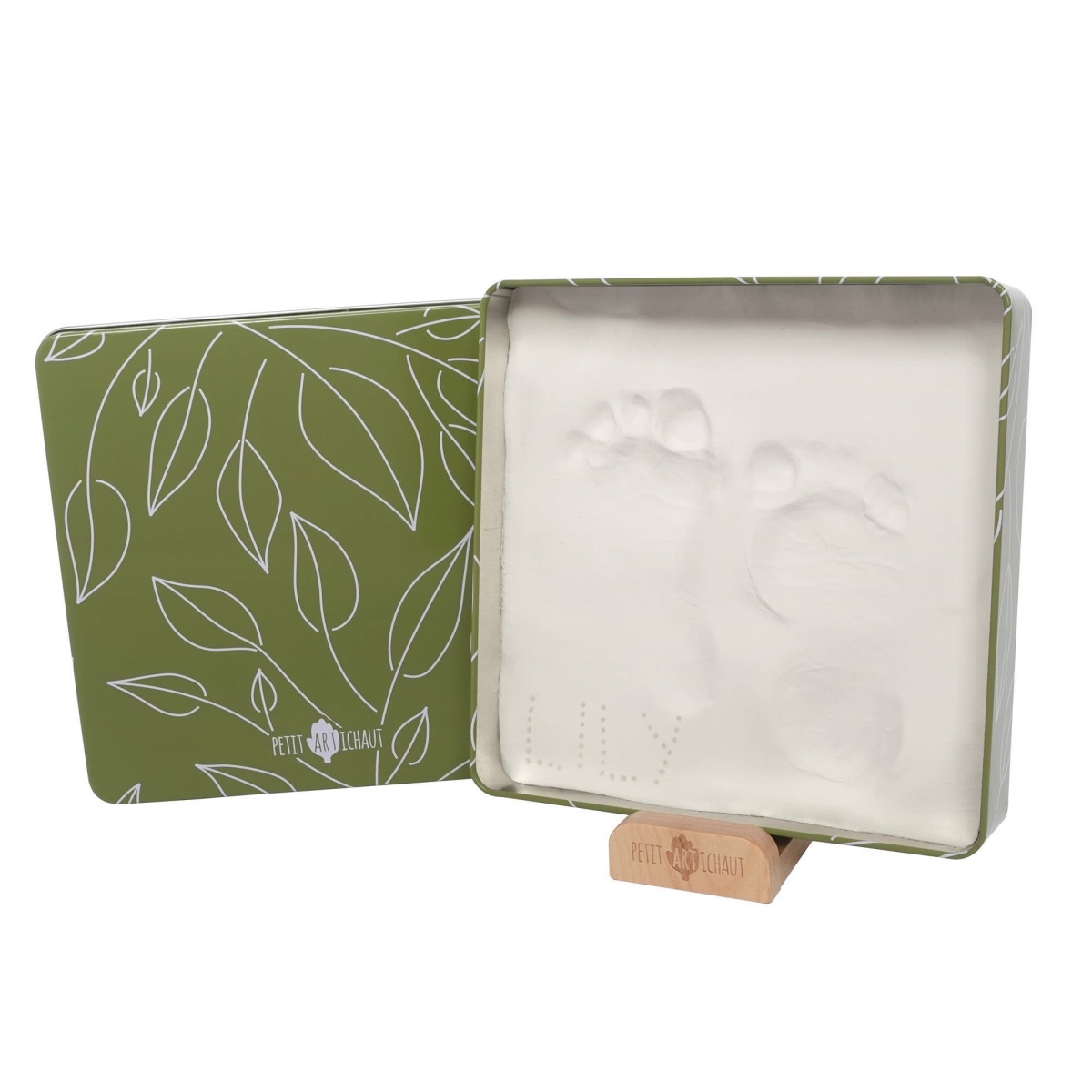 PA1403 Baby Box Square - Olive Tree