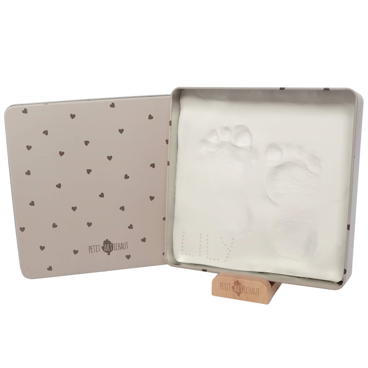PA1401 Baby Box Square - Pretty Hearts