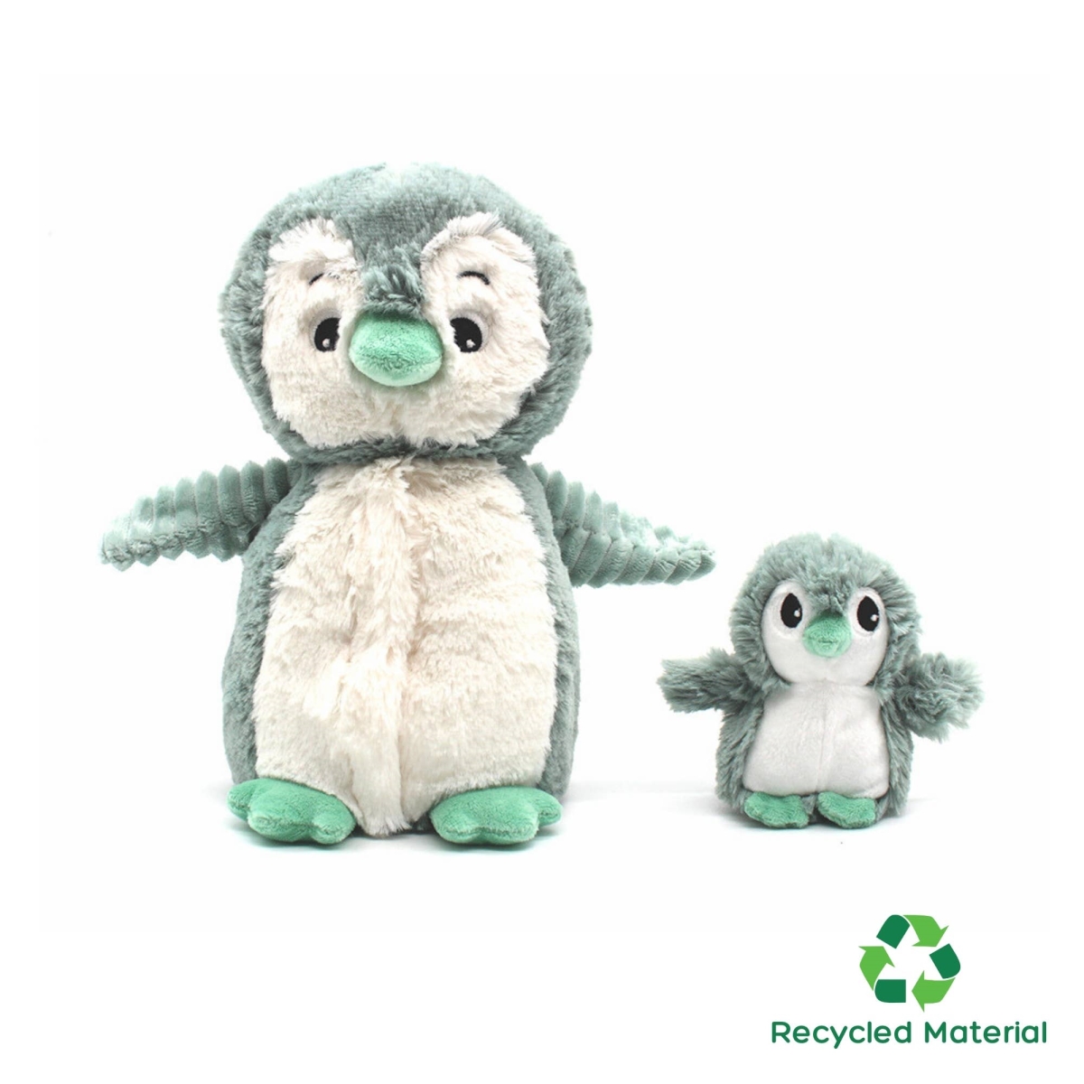 75201 Penguin Mom & Her Baby Plush Toys, Mint