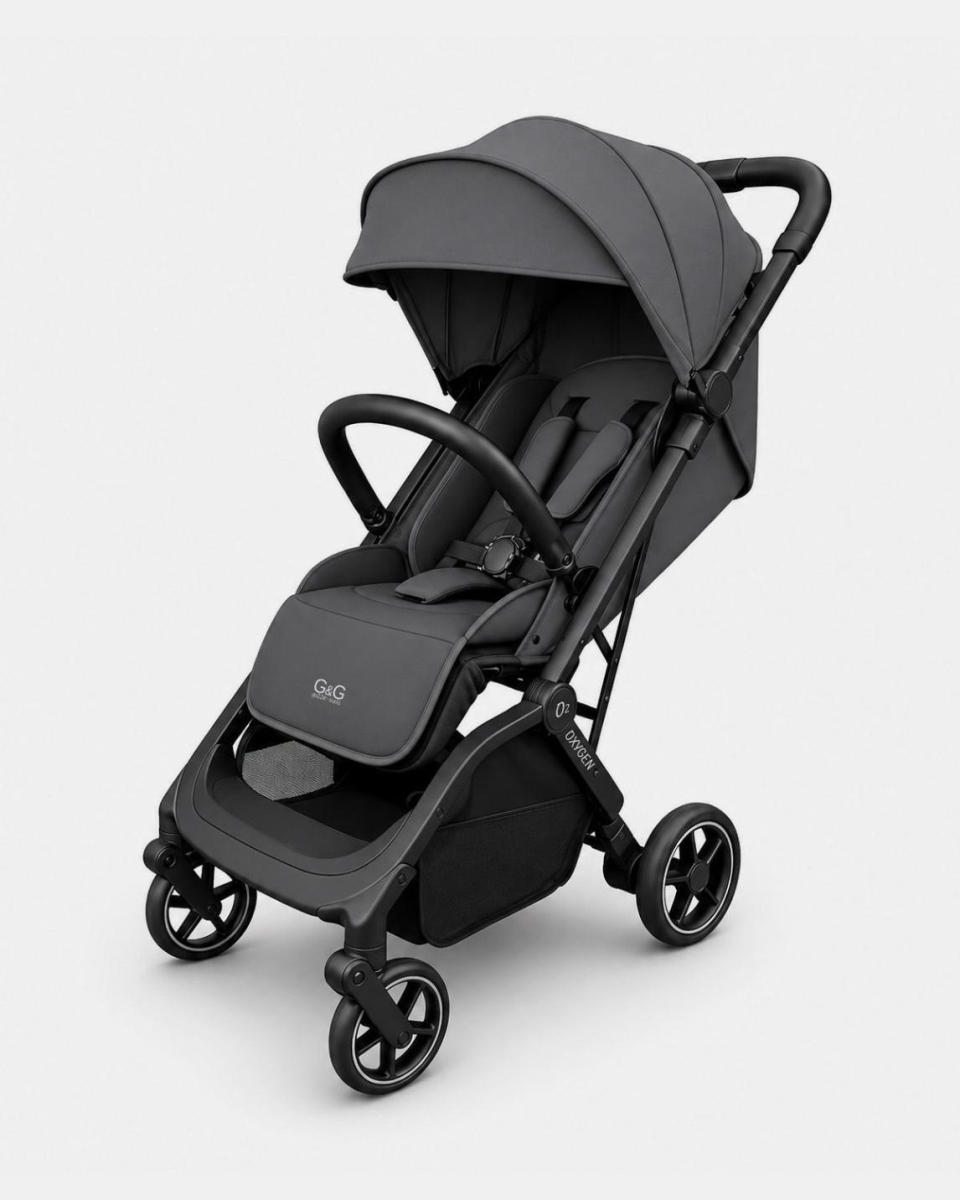 GG038RV Oxygen v3 Lightweight & Compact Stroller - Raven