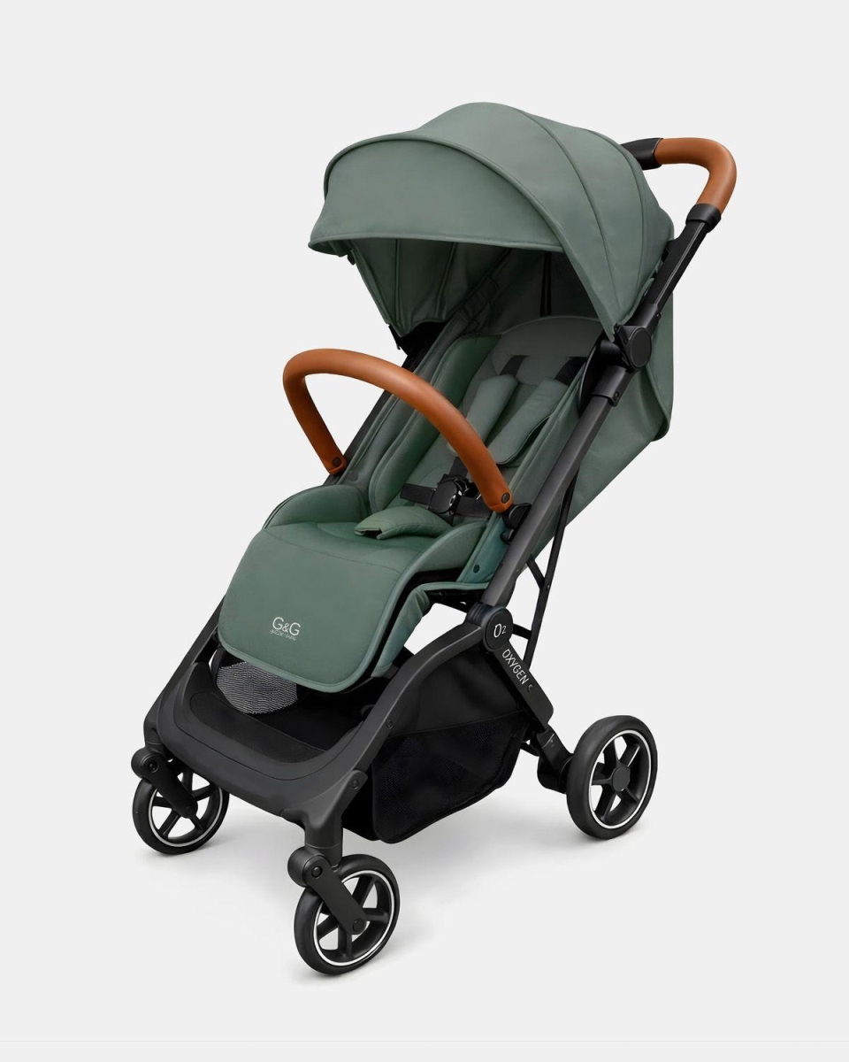 GG038TG Oxygen v3 Lightweight & Compact Stroller - Tropical Green