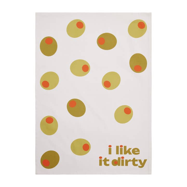 Picture of Peking Handicraft 04APS223C 18 x 25 in. I Like It Dirty Kitchen Towel, Multi Color 