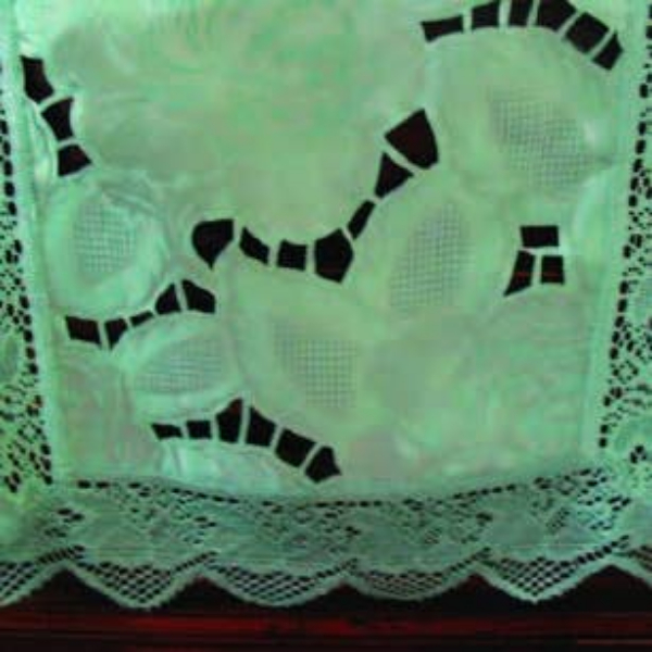 Picture of Peking Handicraft 082742ADG54OB 16 x 54 in. Poly Cutwork & Embroidered Lace Runner, Multi Color