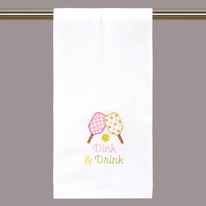Picture of Peking Handicraft 04AV702WC 16 x 25 in. Dink & Drink Kitchen Towel, Multi Color 