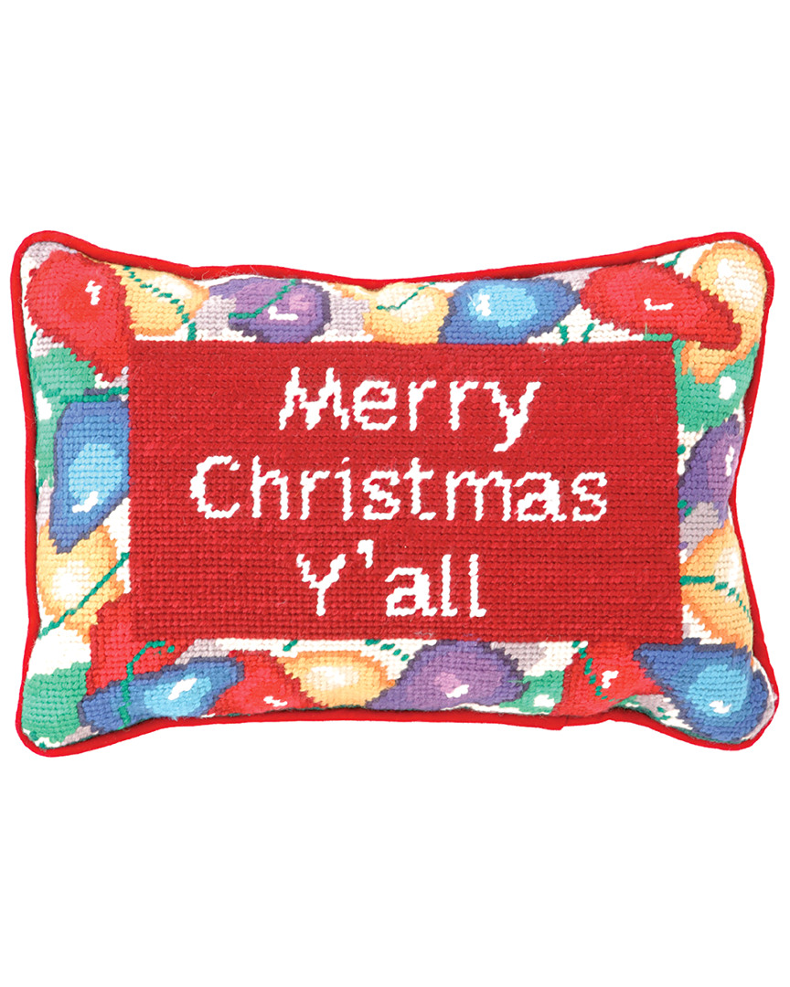 31TA493C12OB 8 x 12 in. Merry Christmas YAll Pillow