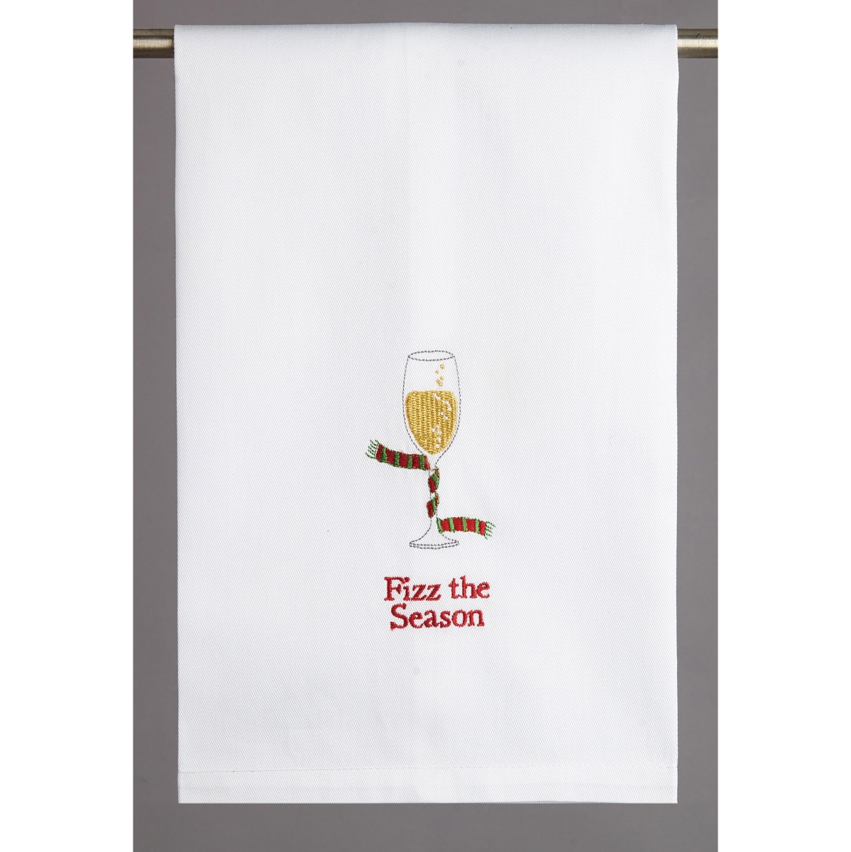Picture of Peking Handicraft 04HRS1849WC 16 x 25 in. Fizz The Season Kitchen Towel 