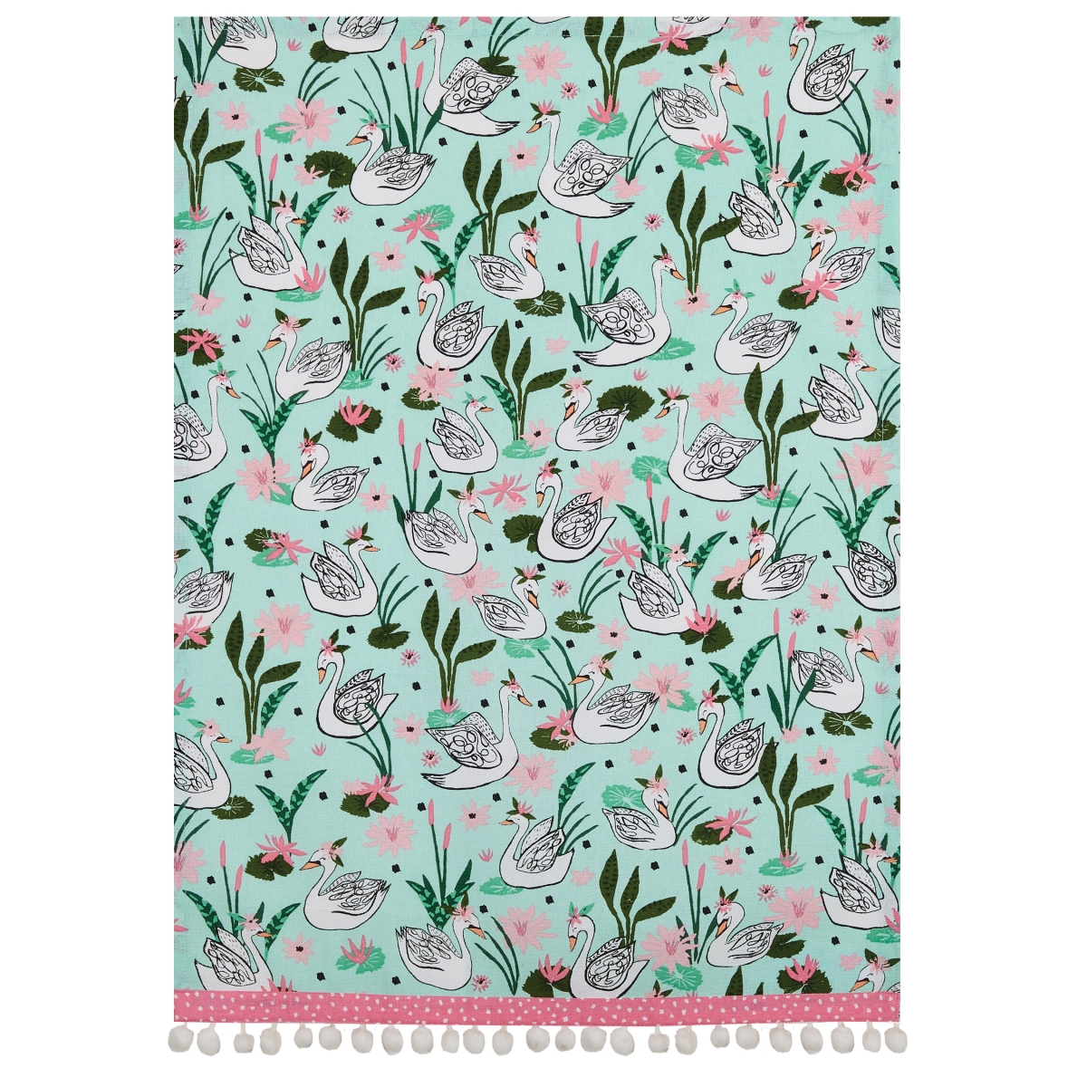 Picture of Peking Handicraft 04IP84C 18 x 25 in. Petal Pond Kitchen Towel 
