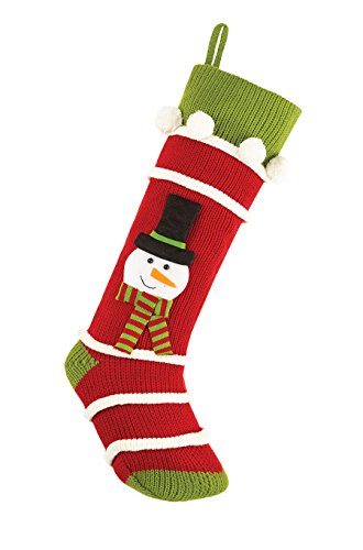 7 x 24 in. Reindeer Knit Stocking