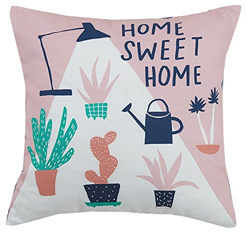 16 x 16 in. Life is Sweet Reversible Throw Pillow