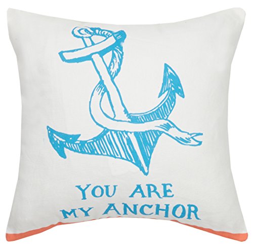 16 x 16 in. You are My Anchor Reversible Throw Pillow